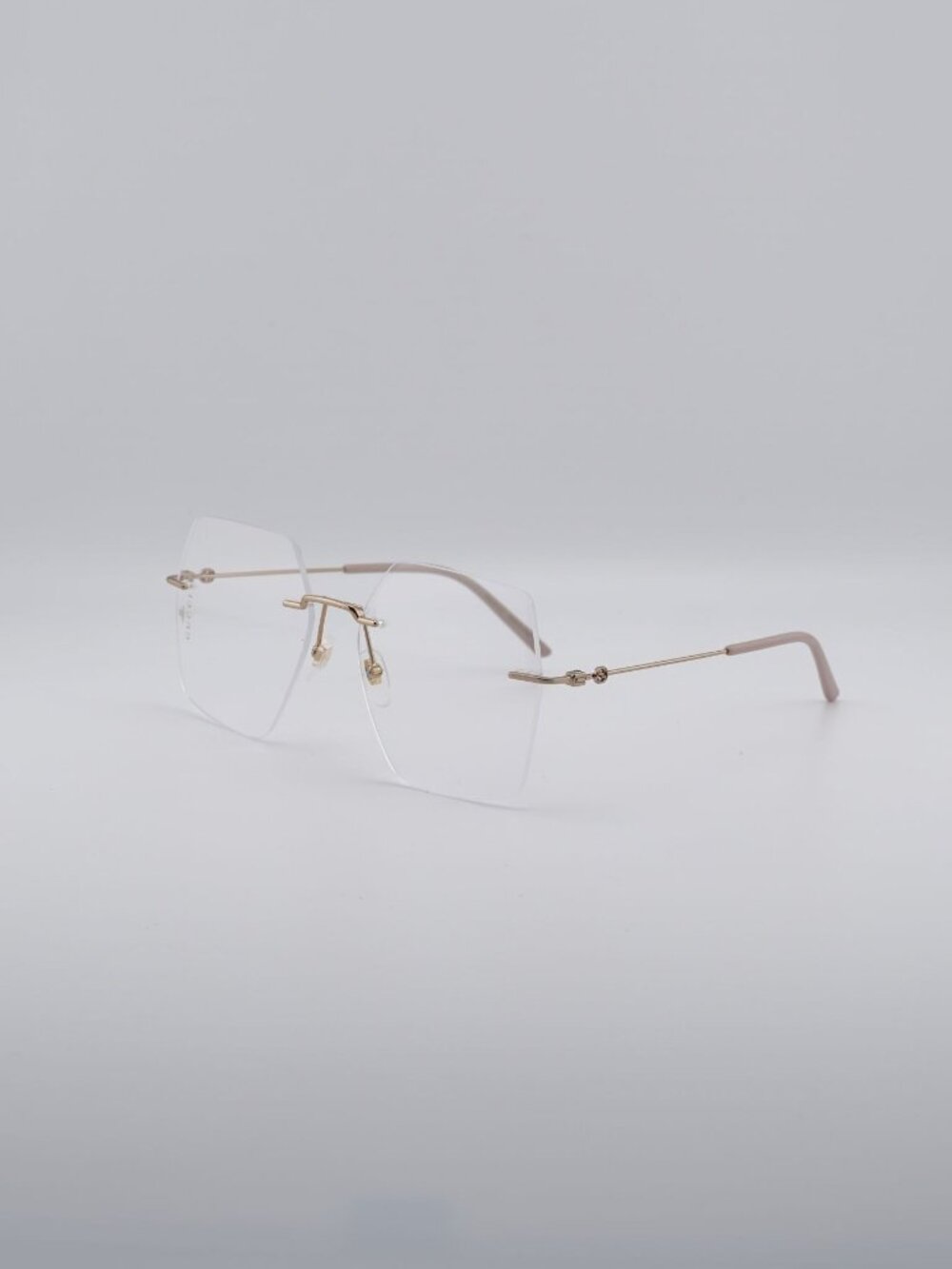Gucci GG0683O 004 Eyeglasses Gold 55mm Square Frame